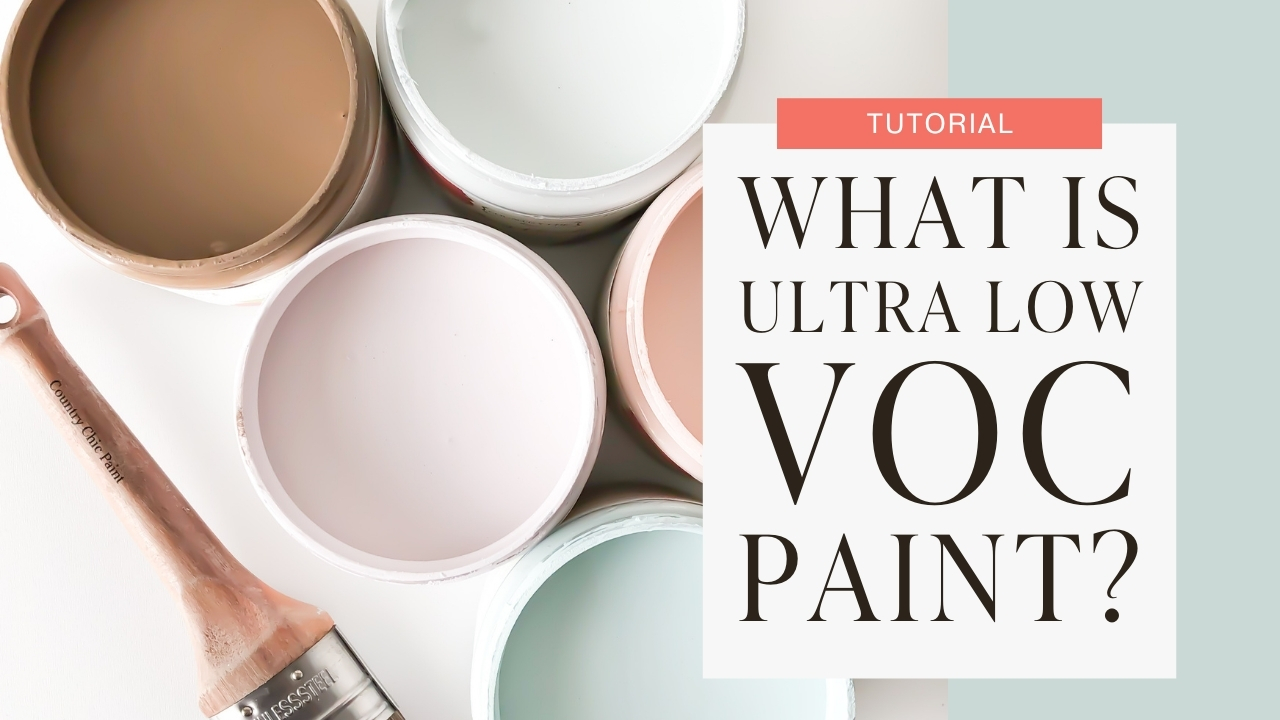 What is ultra low VOC paint graphic
